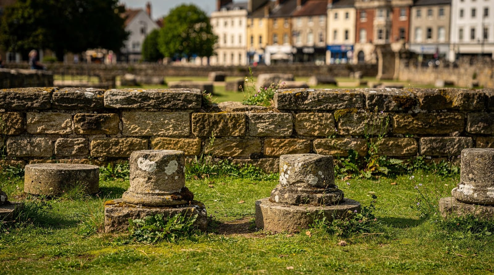 Roman heritage — Chester's ancient walls, amphitheatre and Deva Roman remains