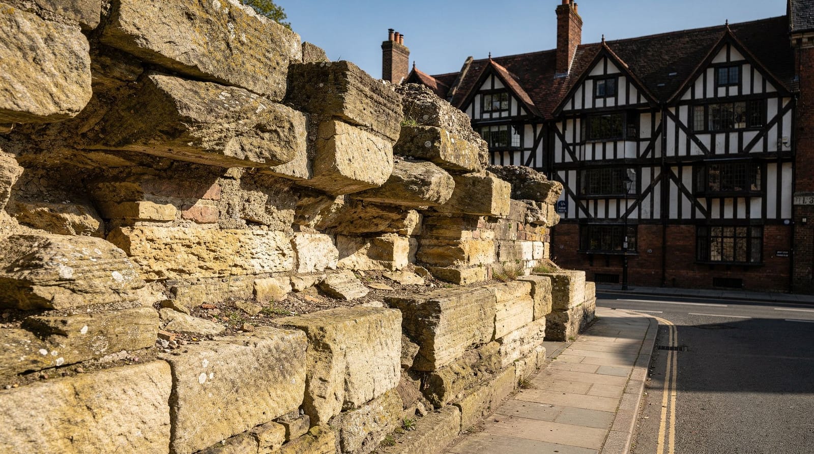 Chester history guide — from Roman fortress to modern city — A chronological guide to Chester's history — Roman Deva Victrix, medieval Rows, 