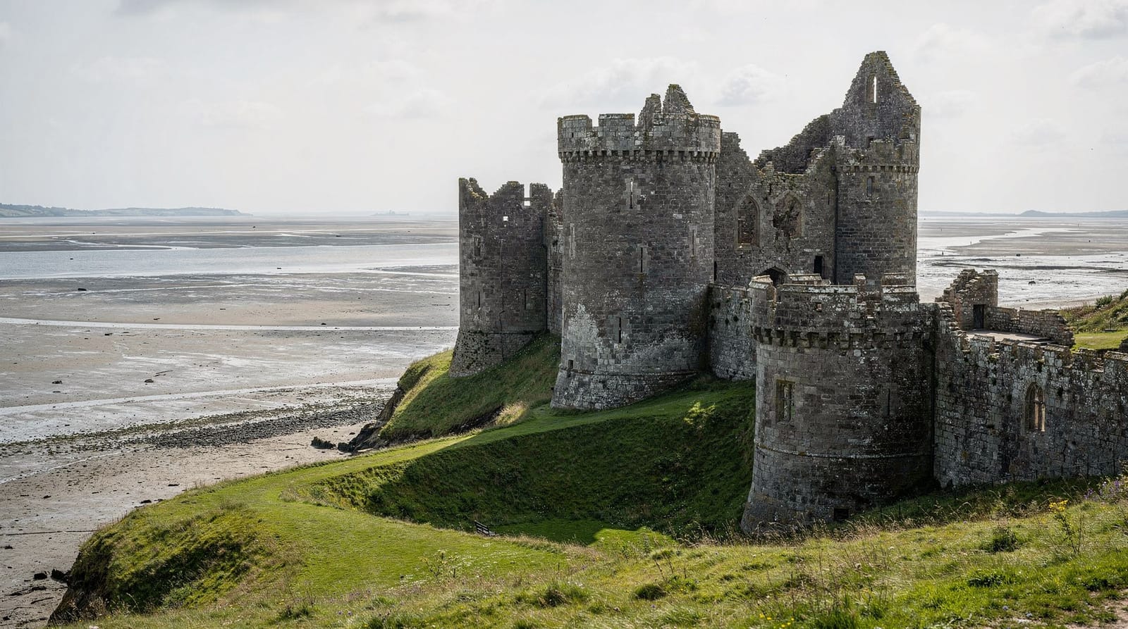Flint Castle — the first link in Edward I's Iron Ring — Flint Castle, the first fortress Edward I built in North Wales, is free to visit