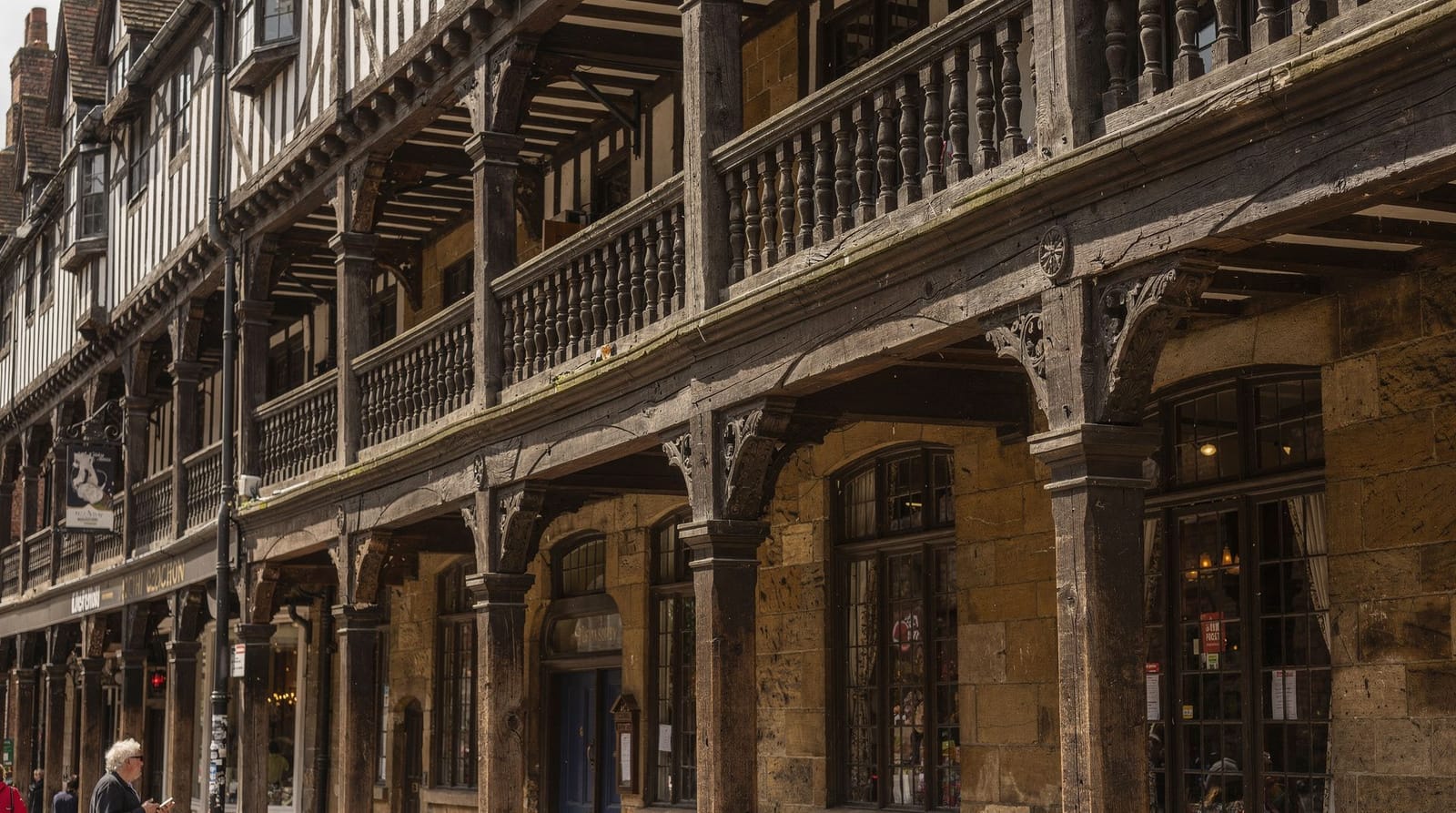 The Rows, Chester — Britain's unique two-tier medieval galleries