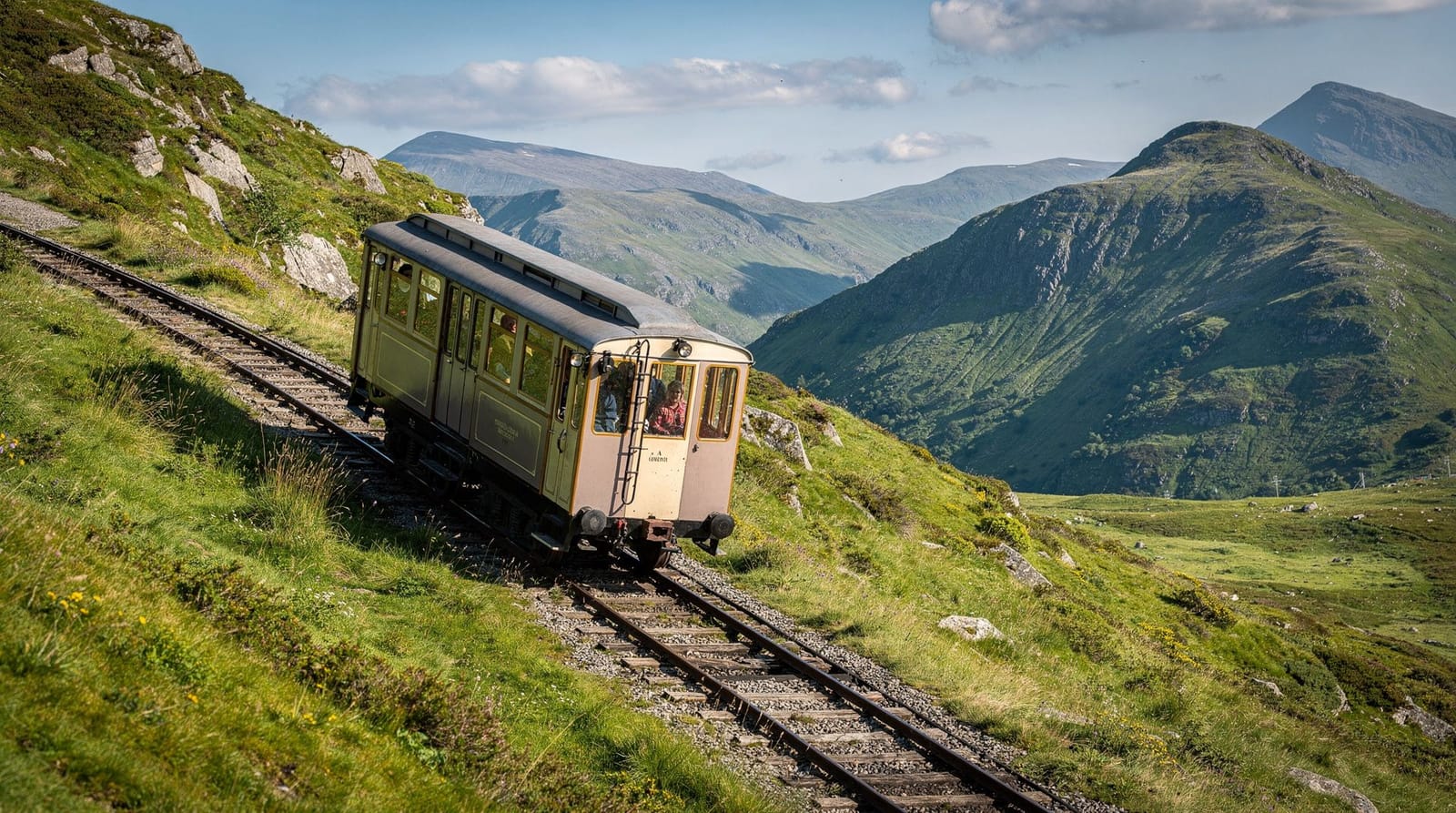 Snowdon summit experiences from North Wales — railway vs guided hike — How to reach the summit of Snowdon (Yr Wyddfa) — the mountain railway you book d